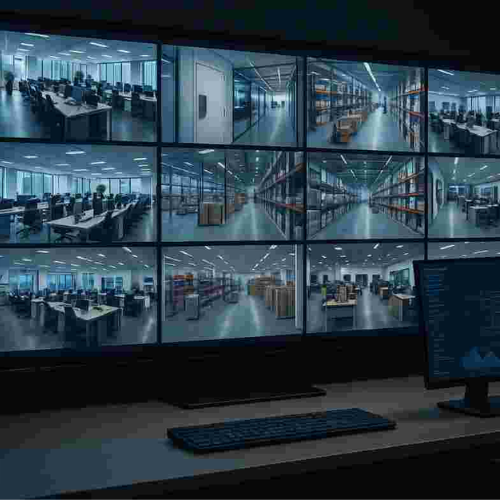 Commercial Security Installation